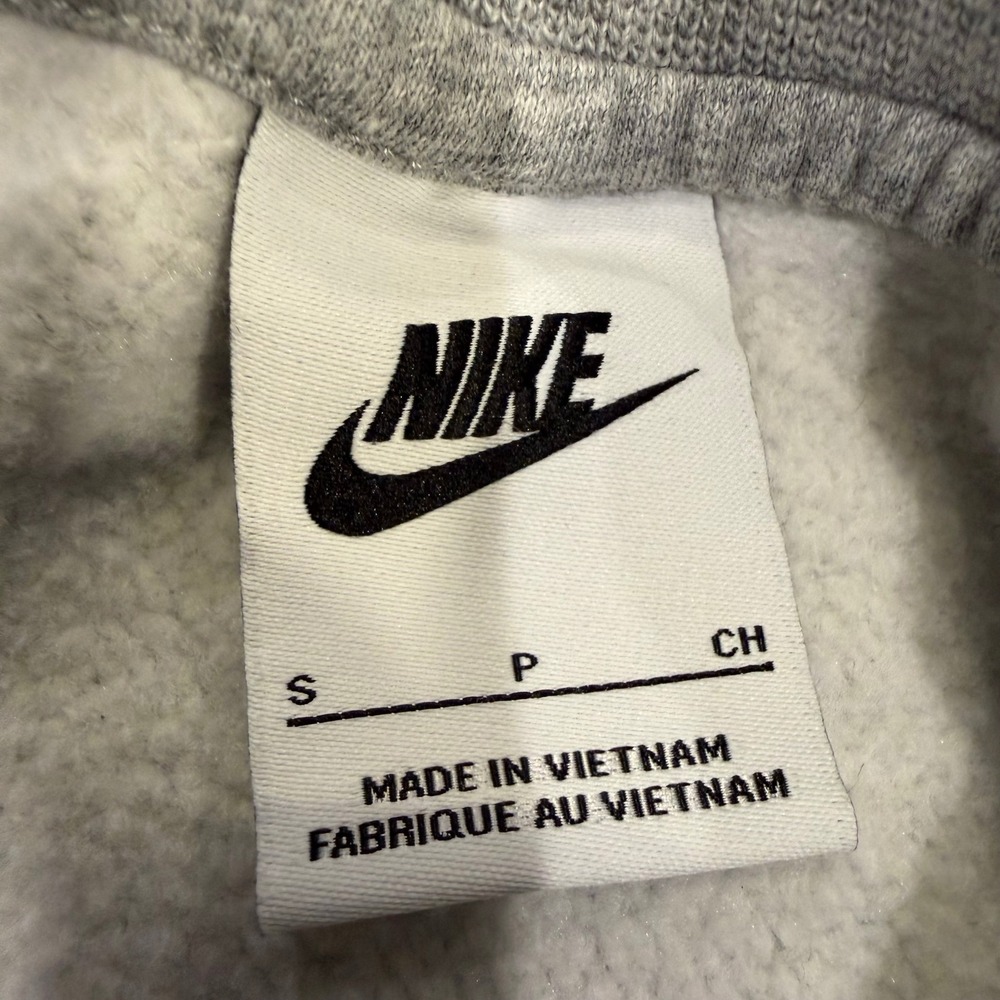 Nike Sportswear Club Fleece Crewneck Sweatshirt Mens Small Grey BV2662-063 - Picture 4 of 7